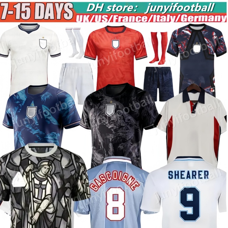 england Jersey 2026 World Cup 26 27 Soccer jersey BELLINGHAM KANE Football Shirt SAKA FODEN RICE 1994 1998 2002 1996 2008 Retro EnGlANDs Jerseys FOWLER ROBSON SCHOLES