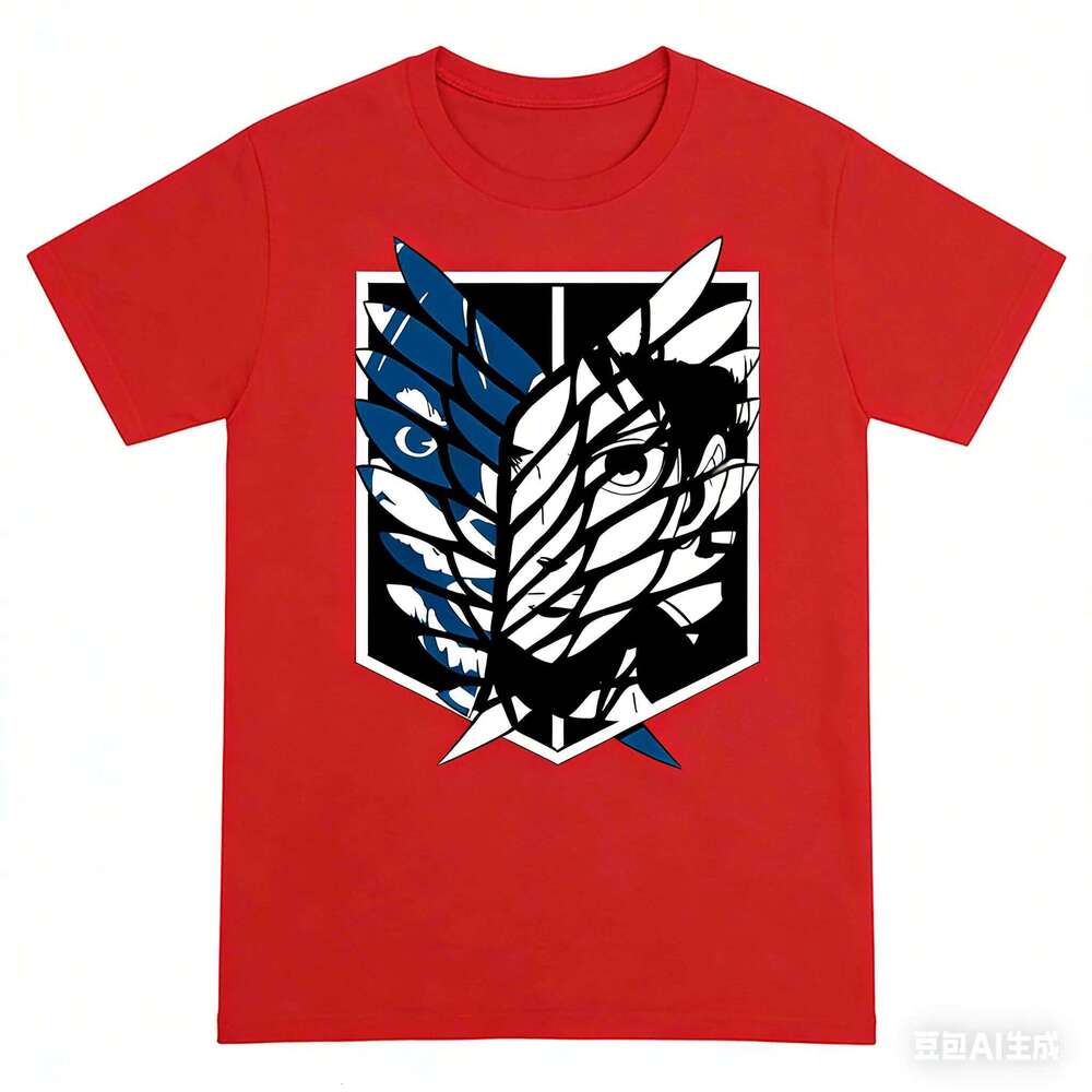 Funny Anime Pattern 3D Print Men's T-shirts Casual O-neck Short Sleeve Tops Summer Comfortable Breathable Tees Fashion Clothing C260228 - view 4