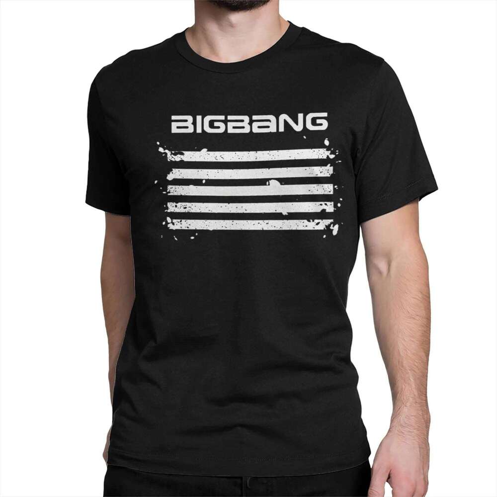 Big Bang BIGBANG G-Dragon T-Shirts for Men Women Round Collar Pure Cotton T Shirts Kpop Music Short Sleeve Tees Gift Idea Tops C260228 - view 3