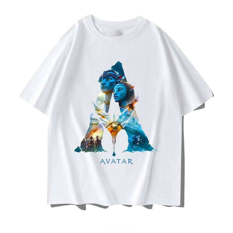2025 Avatar 2 Way of Water Science Fiction Movie Peripheral Short Sleeve T-Shirt Men's Summer Cotton Loose C260228 - view 6