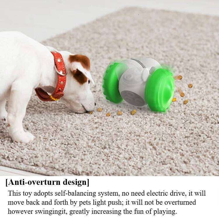 Pet Supplies Dog Toys for Self Amusement Cat Slow Feeder Balance Scooter Interactive Wobbling Treat Dispenser Ball & Pet Supplies