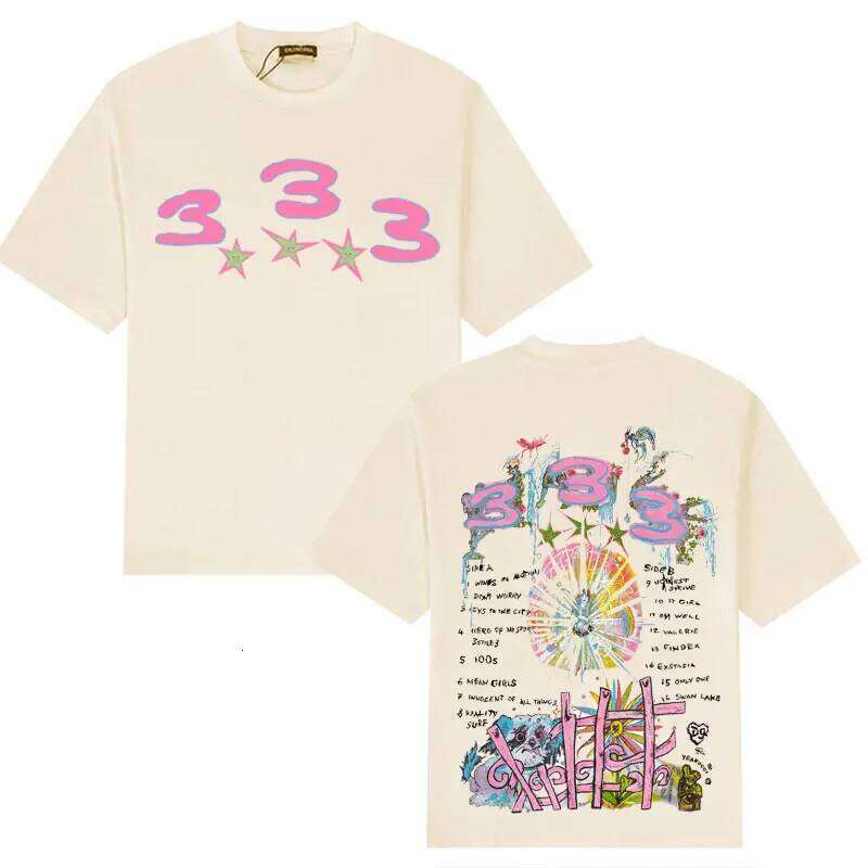 Swedish Bladee 333 Harajuku T-shirts Skate Drain Gang Album Graphics Print T Shirt Mens Short Sleeve T-shirt Hip Hop Y2K Clothes C260228 - view 4