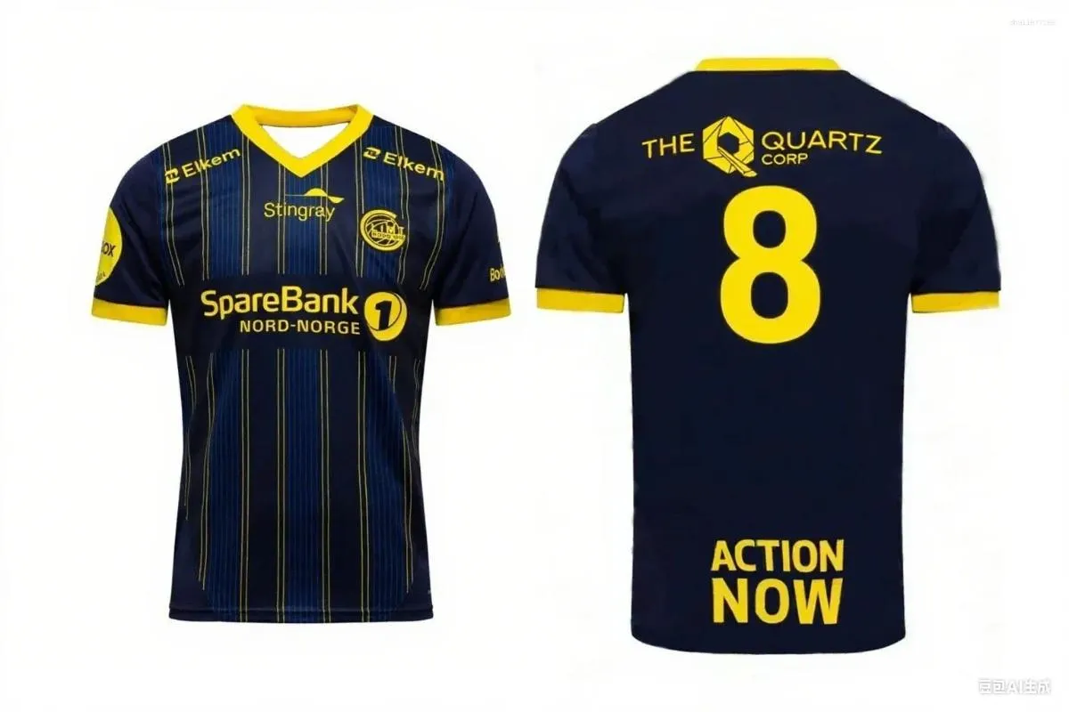 2026 Bodo Glimt Mens and Womens Norwegian Home and Away Sports T-Shirts - Neutral Training Round Neck T-shirt Outdoor Casual Top