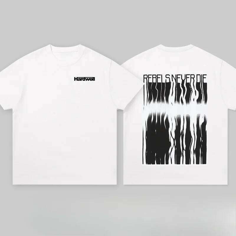 2025 and Women's New Hardwell Cotton Short Sleeve T-shirt Men's Top 100 Dj Around Clothes Electric Sound Revealed Brand C260228 - view 4
