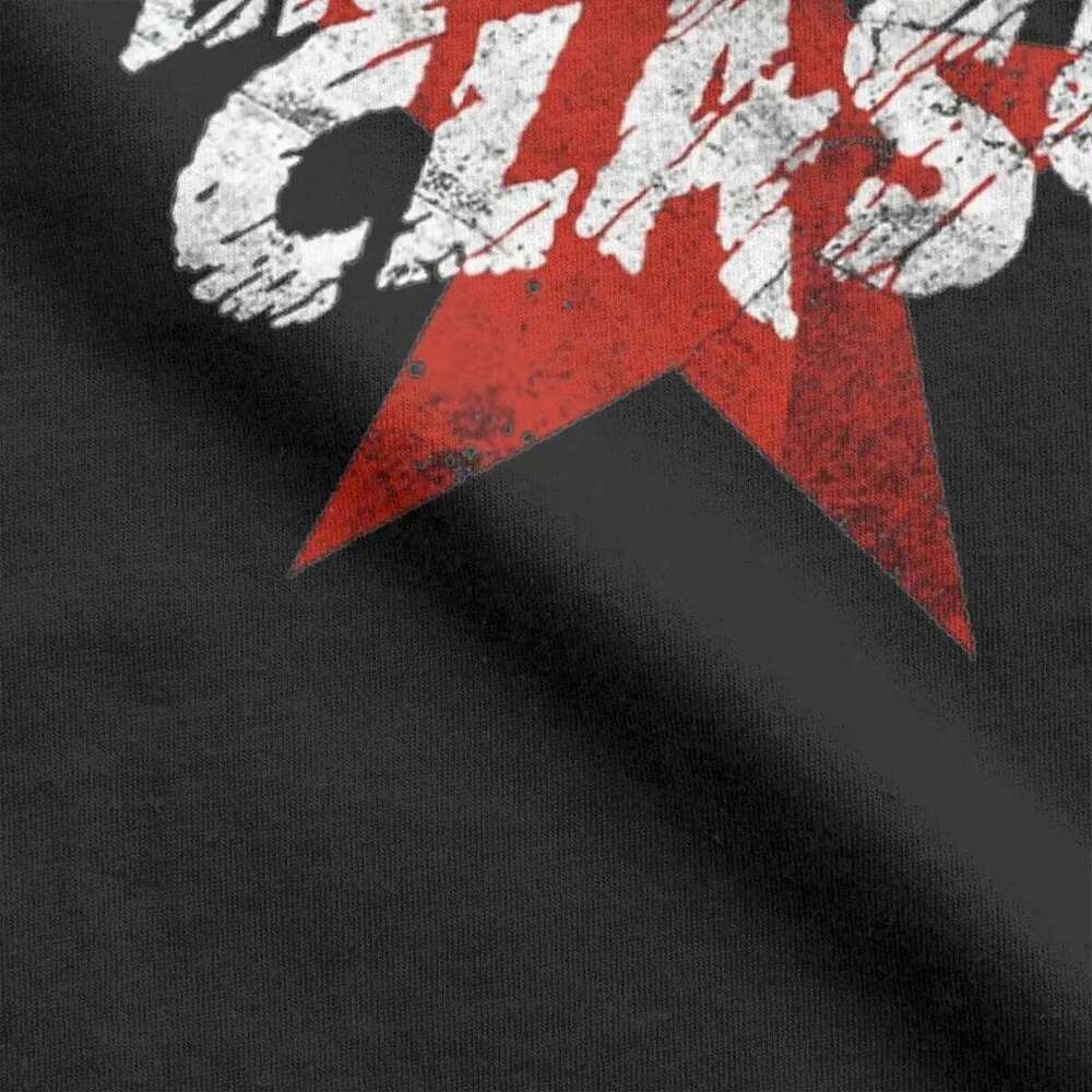 Vintage The Red Star Clash T-Shirt Men Round Neck 100% Cotton T Short Sleeve Tee Shirt Gift Idea Tops C260228 - view 5