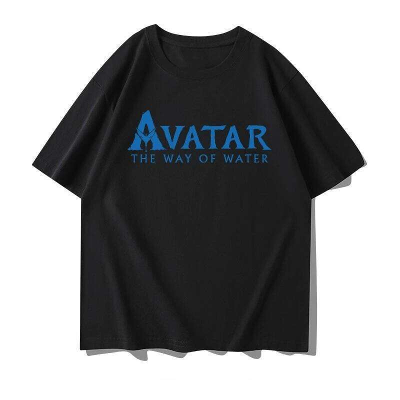 2025 Avatar 2 Way of Water Science Fiction Movie Peripheral Short Sleeve T-Shirt Men's Summer Cotton Loose C260228 - view 4