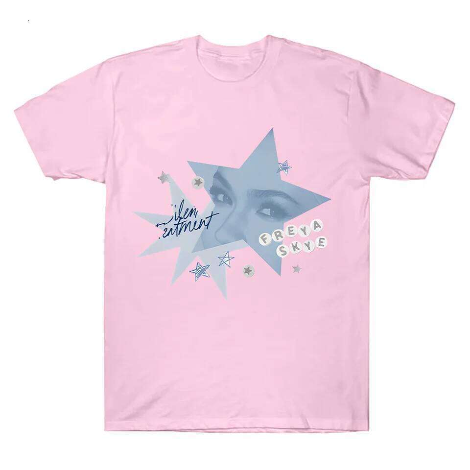 silent treatment Freya Skye Singer Graphic Oversized Y2k T Shirt Men Women Casual Cotton Harajuku Street Hip Hop Clothes Tee C260228 - view 6