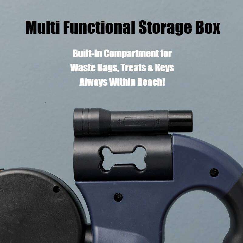 Pet Supplies in Retractable Harness & for Dual Dogs Reflective Leash Dog Accessories with Built in Flashlight AntiTangle Clip
