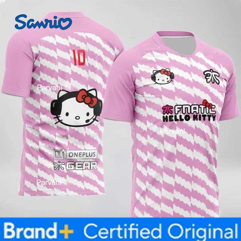 Sanrio Special Edition Hello KItty 3D Print Men Women Football Jersey CHATGPT Designed Sport Tee Unisex Training T-Shirt H260228