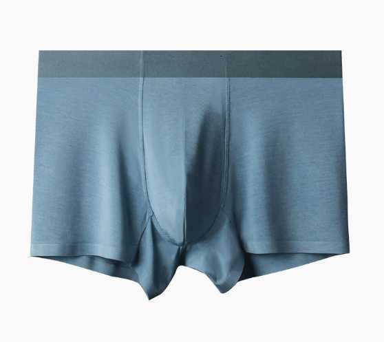 Modal underwear for men, seamless, graphene-infused, red color, zodiac sign of the year of the Ox H260228