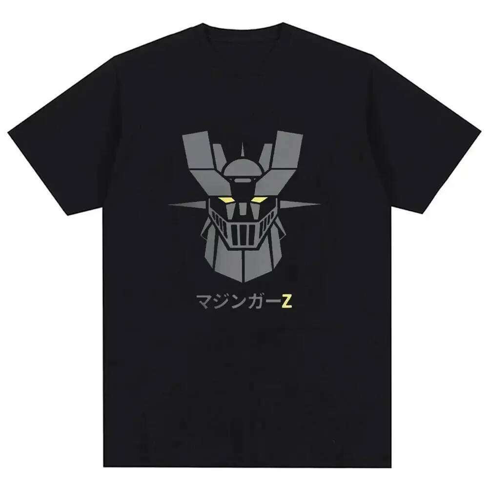 Mazinger Z Dark Robot Men's Personality Pattern Printed Cotton T-Shirt Vintage Tees Stylish Chic T Shirts Crewneck Clothing Top C260228 - view 4