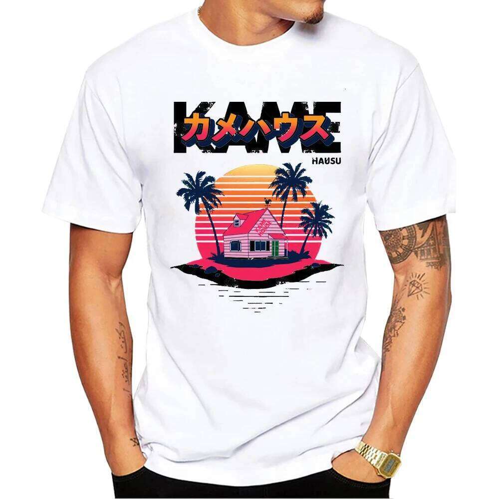 TEEHUB Kame House Print T-Shirt Cool O-neck Hattori Hanzo Men's T Shirt Short Sleeve Casual Clothing Fashion Streetwear C260228 - view 4