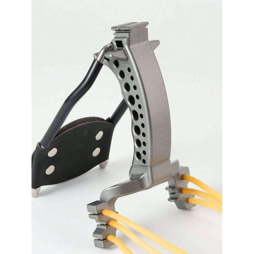 1set High-Power New Type With Wrist Guard For Outdoor Hunting, Including Foldable Slingshot And Rubber Band Catapult 26L0228