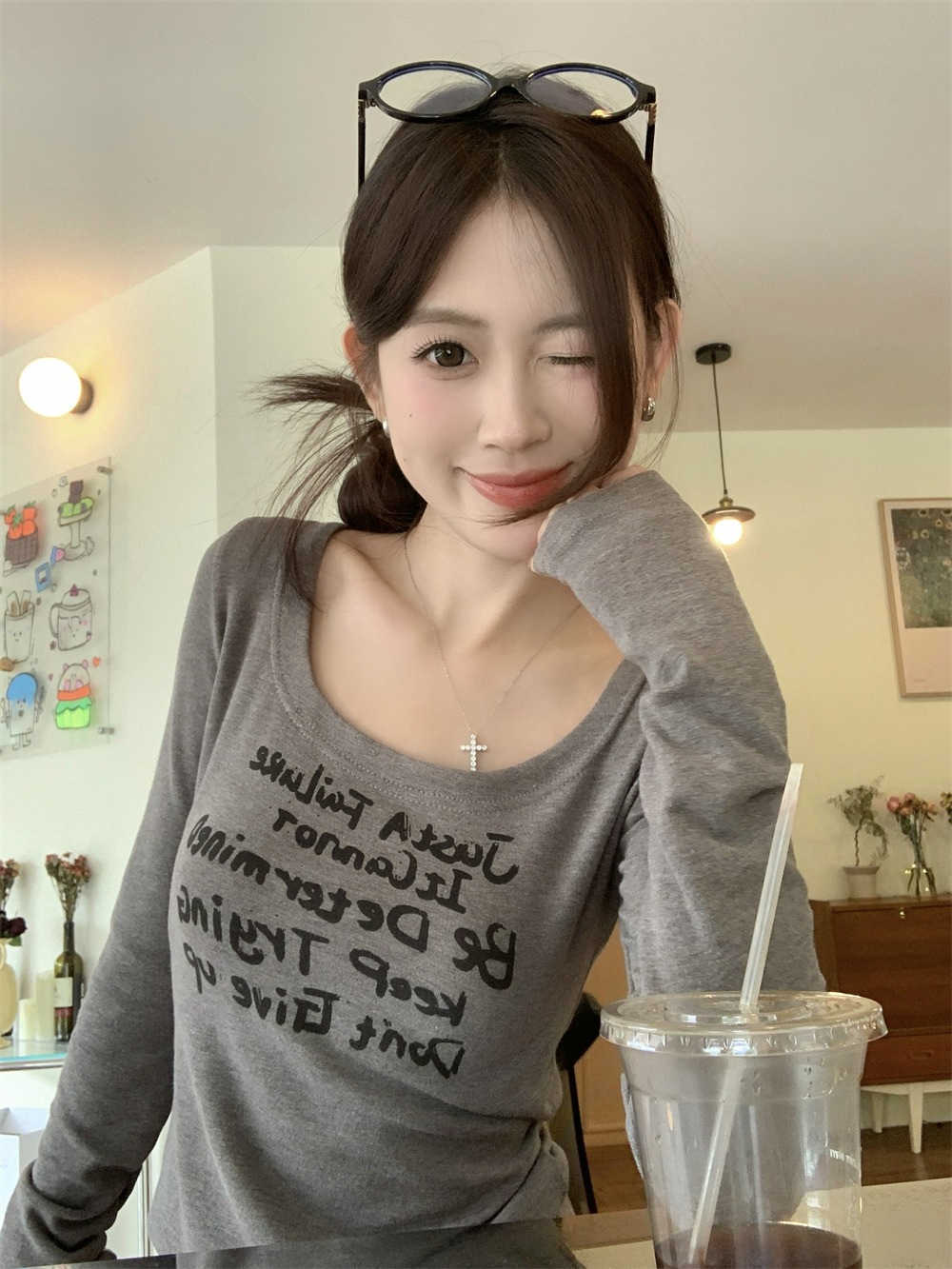 ArtSu Fashion Fire Dragon Print Women Short Sleeve Cut Out Sexy Bodysuit Lace Up Black White Summer Club Bodysuits Streetwear Y0927