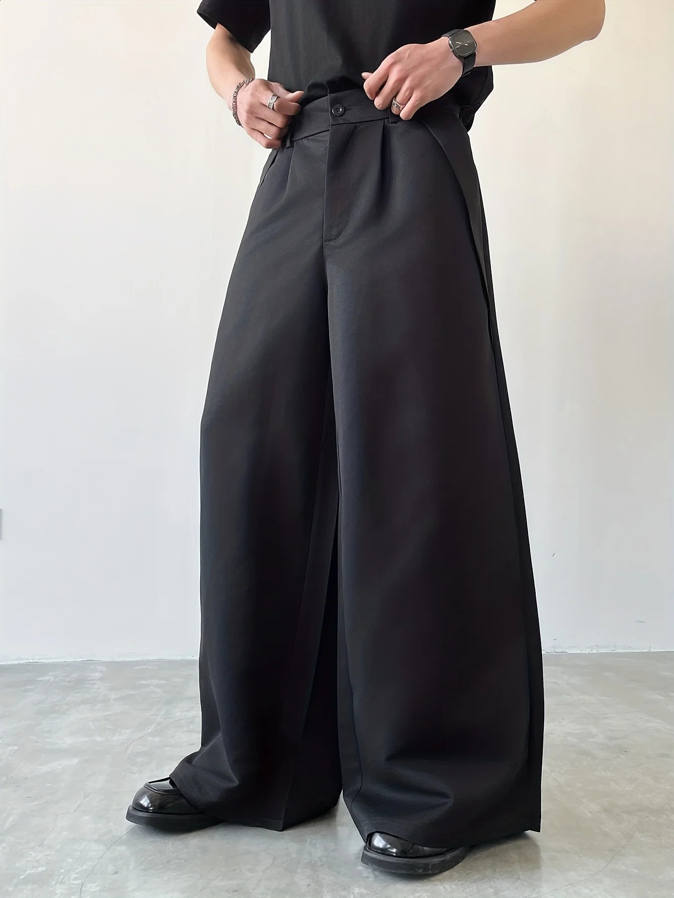 plus Size Mens Casual Pants Fashionable Trendy Loose Fit Comfortable Trousers for Men y260618 - view 7