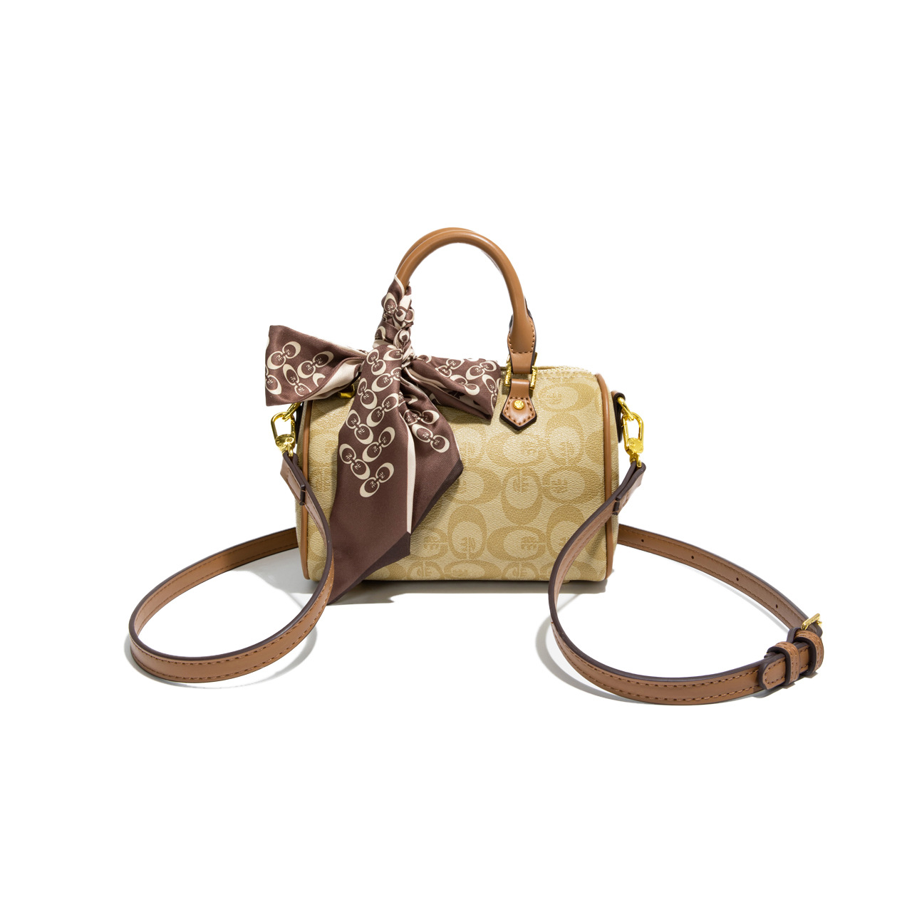 MONICA KIKI printed luxury versatile designer Boston bag trendy and fashionable shoulder bag for women