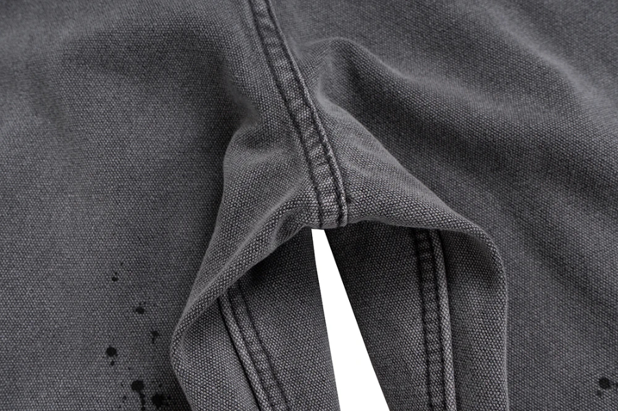 Jeans Men Wide Streetwear Hole Loose Denim Trousers Oversized
