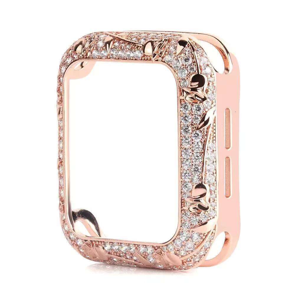Hip-hop accessories bezel 925 sterling silver iced VVS moissanite thorn GA2100 watch case