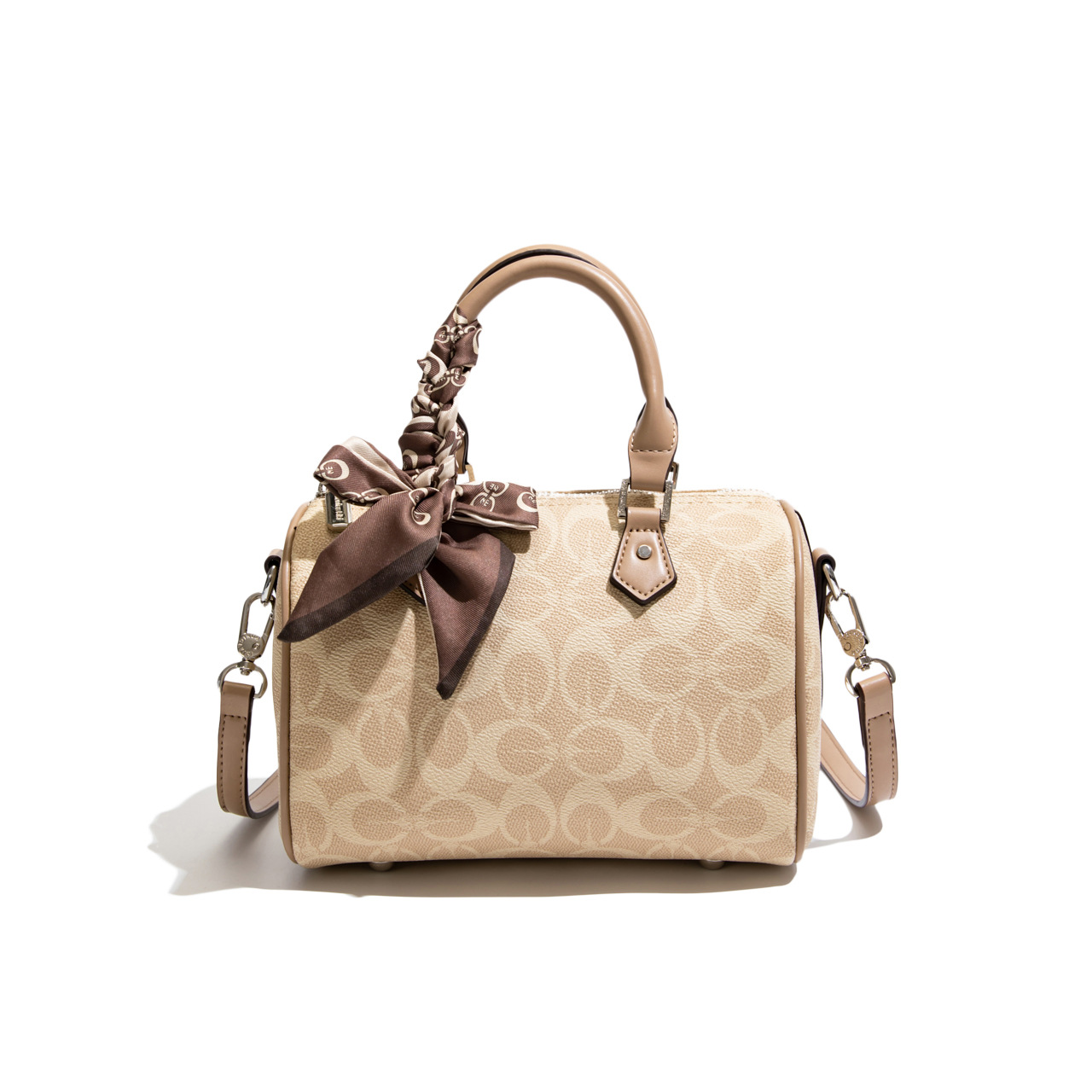 MONICA KIKI printed luxury versatile designer Boston bag trendy and fashionable shoulder bag for women