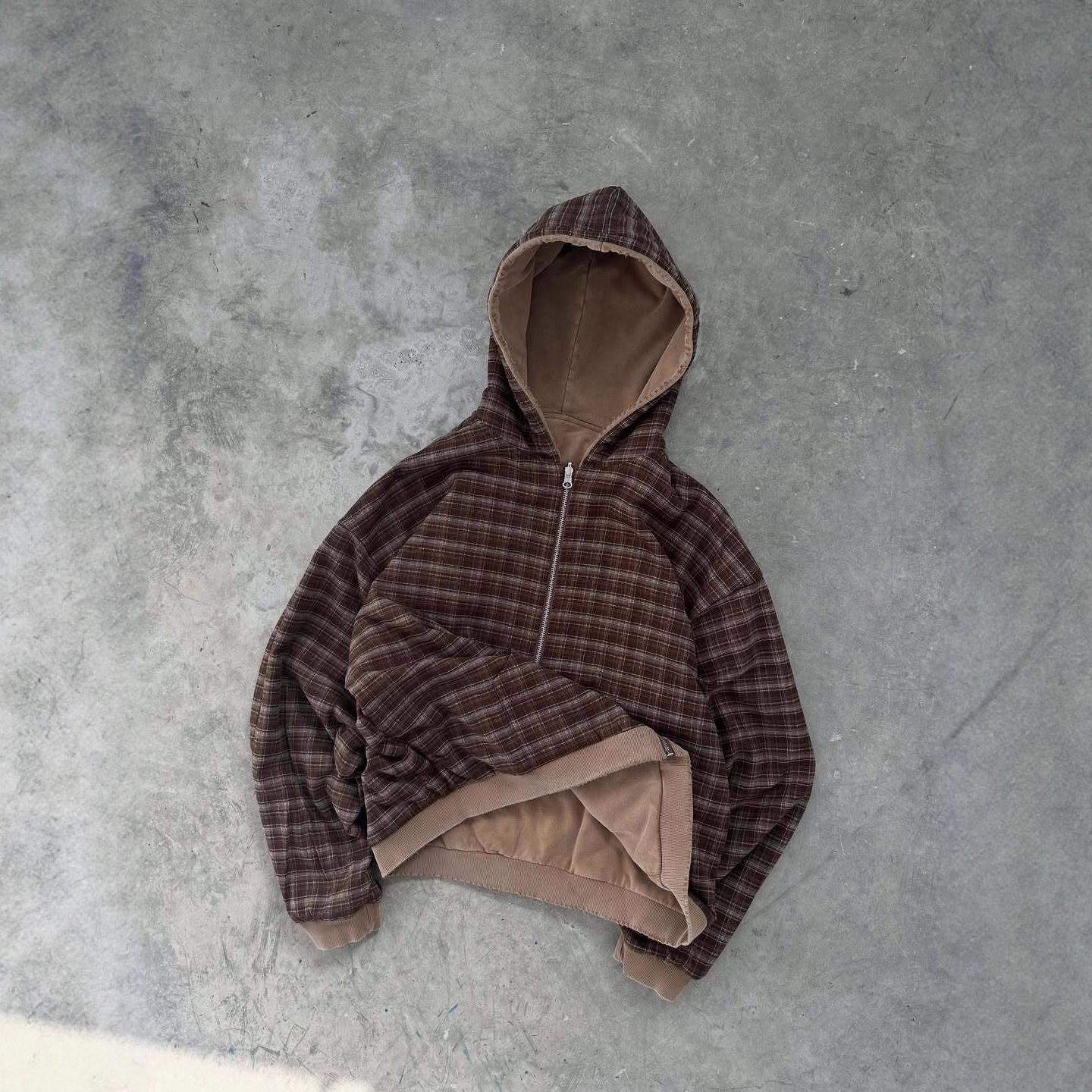 Trendy Dual-Face Casual Hoodie Featuring Vintage Letters - Perfect for Seasonal Fashion z260601