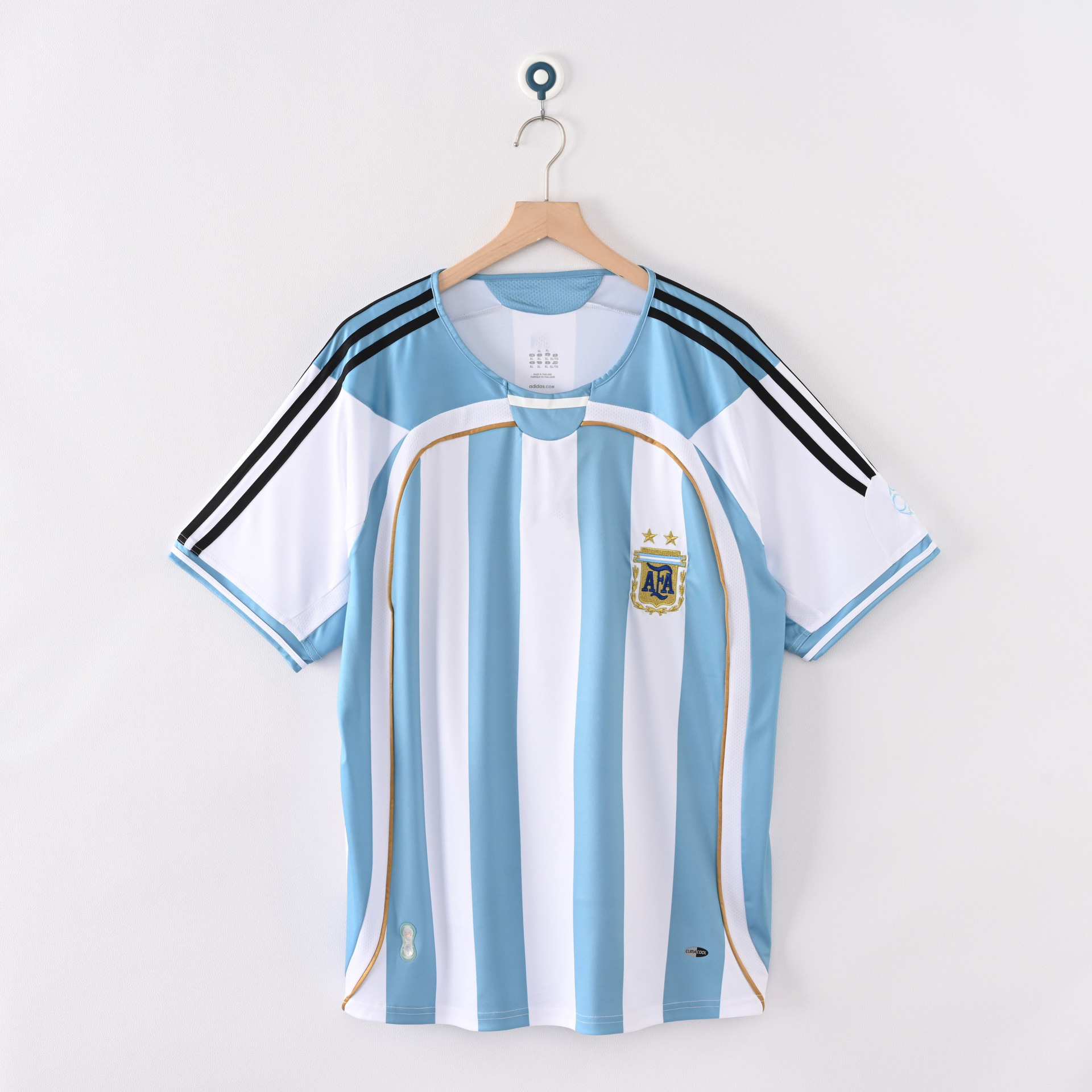 Argentina Retro Football Jerseys 1978/1986/1987/1996/1994/1998/2006/2014 Classic Retro Jersey, Customizable with Name & Number, Size S-2XL