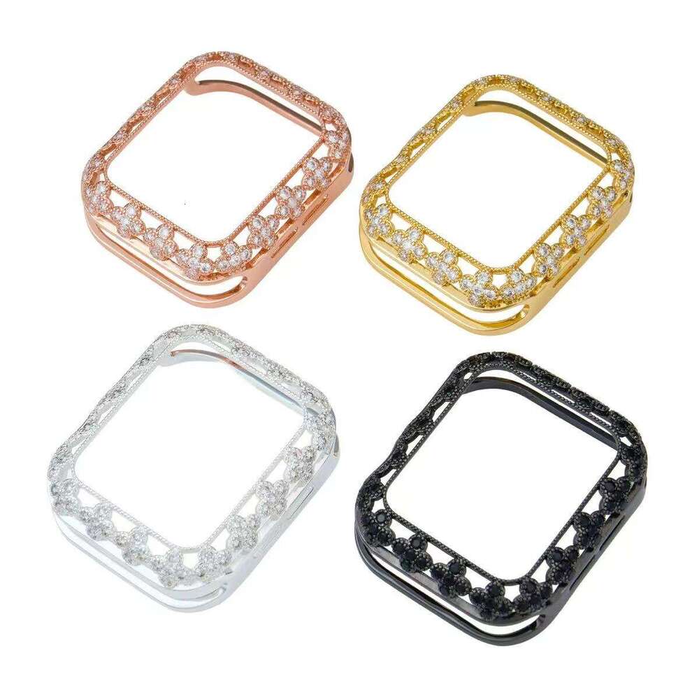 Hip-hop accessories bezel 925 sterling silver iced VVS moissanite thorn GA2100 watch case