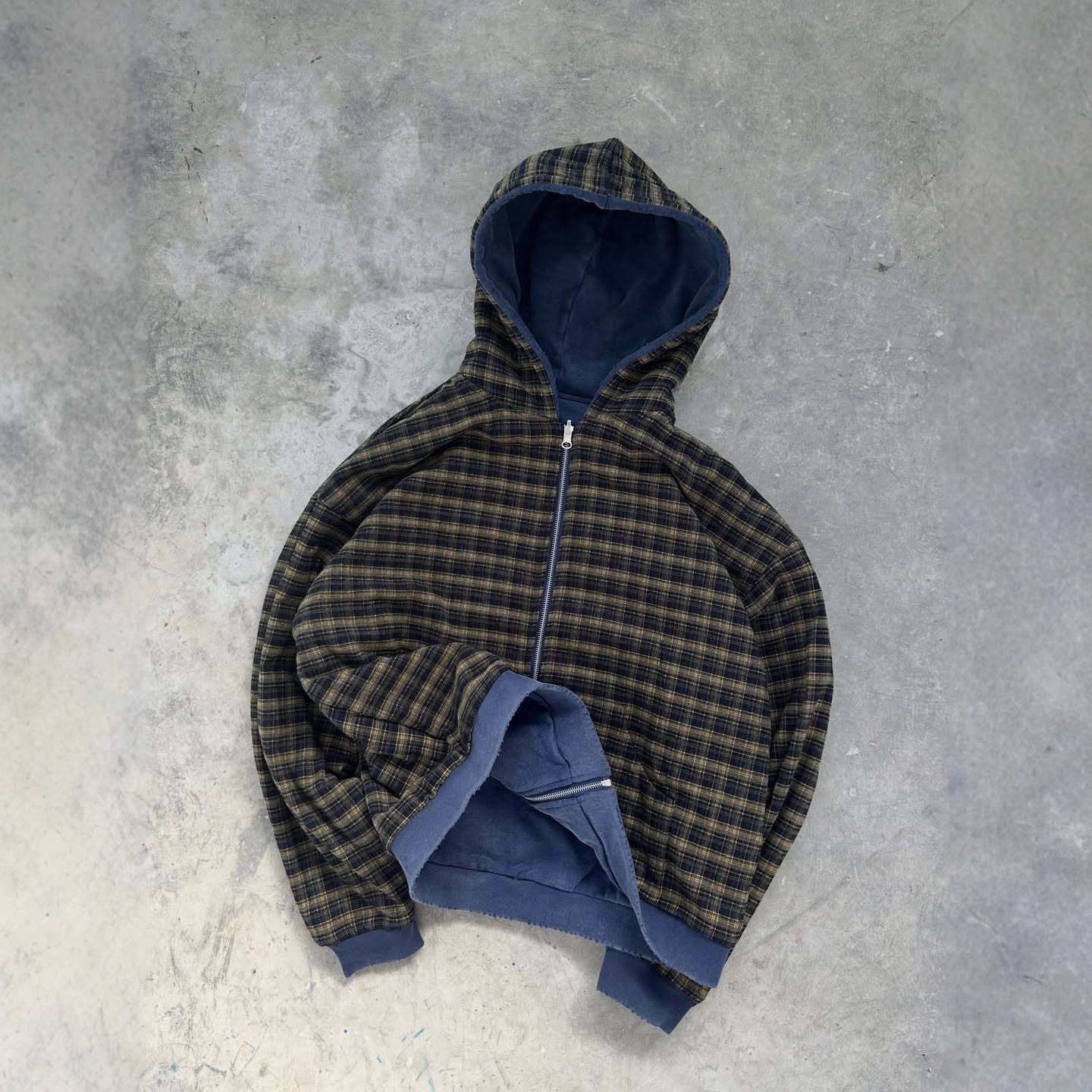 Trendy Dual-Face Casual Hoodie Featuring Vintage Letters - Perfect for Seasonal Fashion z260601