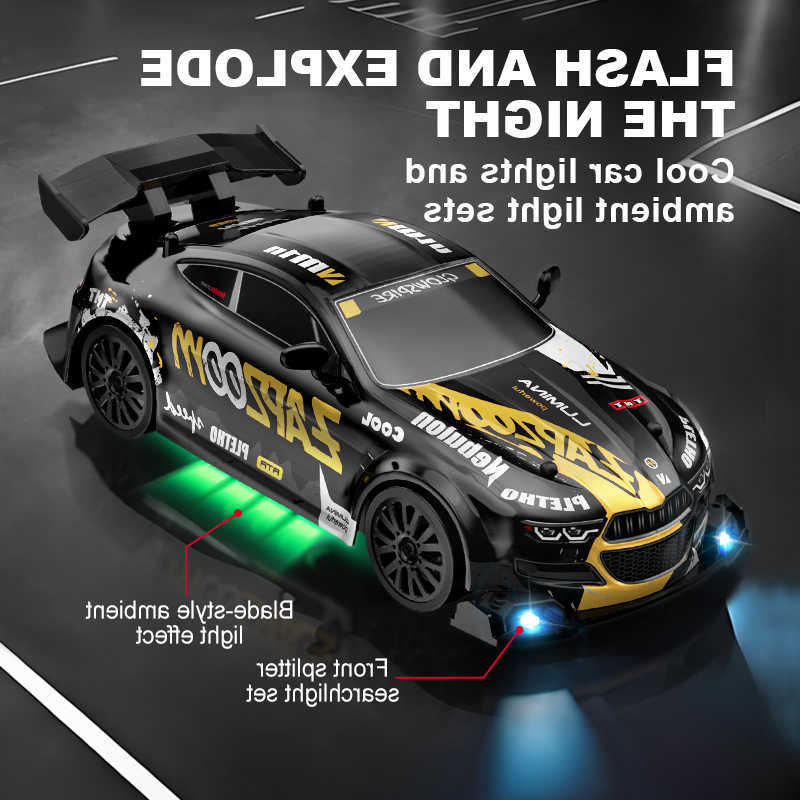 1 24 Remote Control Four-wheel Drive Drift Car Continuously Variable Transmission RC Toy Car Racing Drift Electric Children Toy L260601