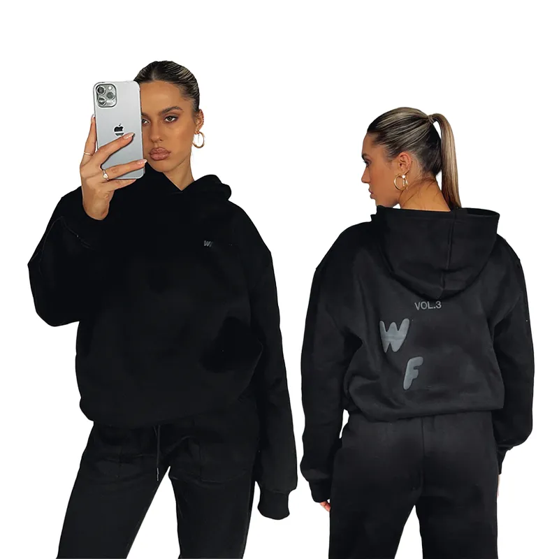Plus size Designer white foxhoodie women Clothes Gym Foxset Autumn Women's Trendy Sweatshirt Letter Print Hoodie Summer Shirt Top Clothes Women S