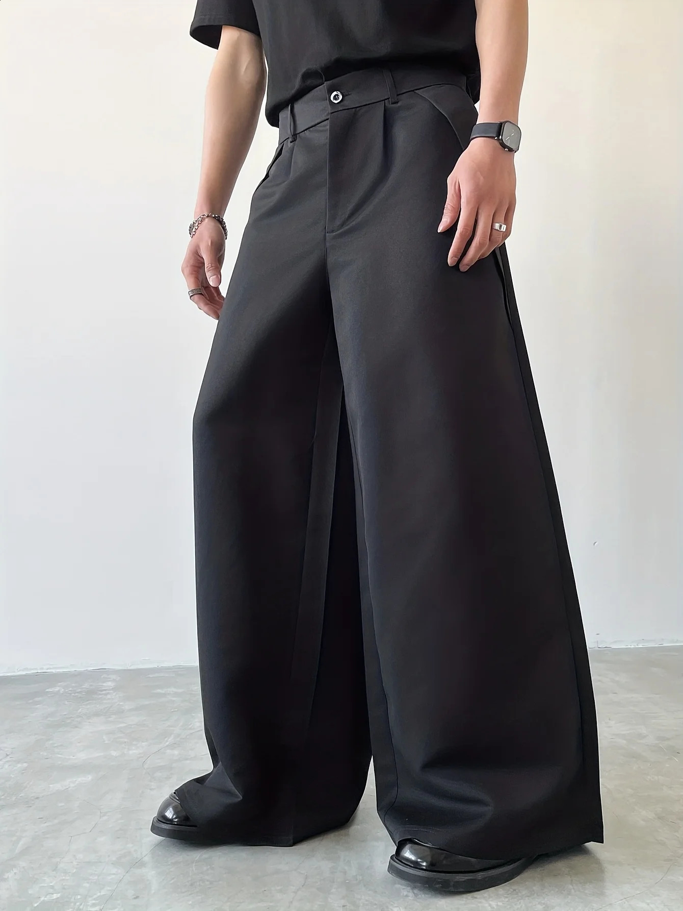 plus Size Mens Casual Pants Fashionable Trendy Loose Fit Comfortable Trousers for Men y260618 - view 6