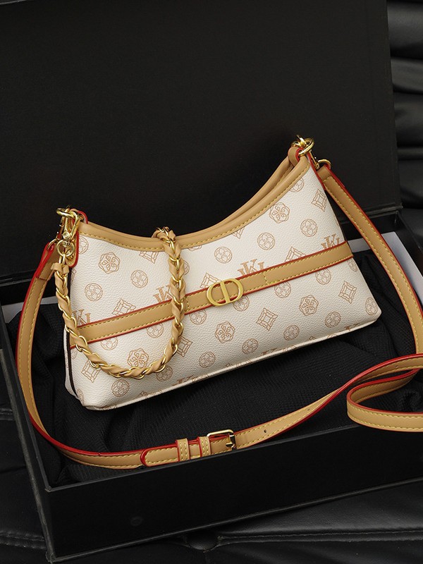 Free shipping luxury Shoulder Bags Simple and large capacity shoulder bag armpit women's bag high-end feeling chain commuting crossbody bag