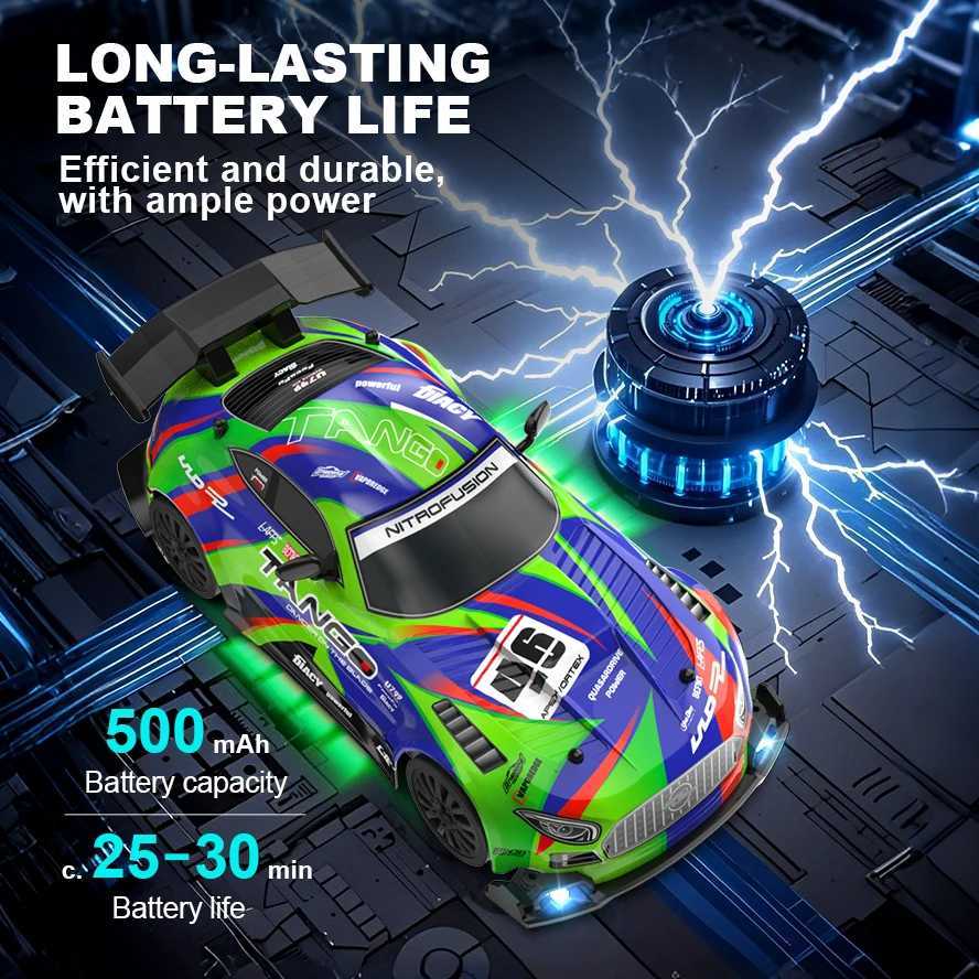 1 24 Remote Control Four-wheel Drive Drift Car Continuously Variable Transmission RC Toy Car Racing Drift Electric Children Toy L260601