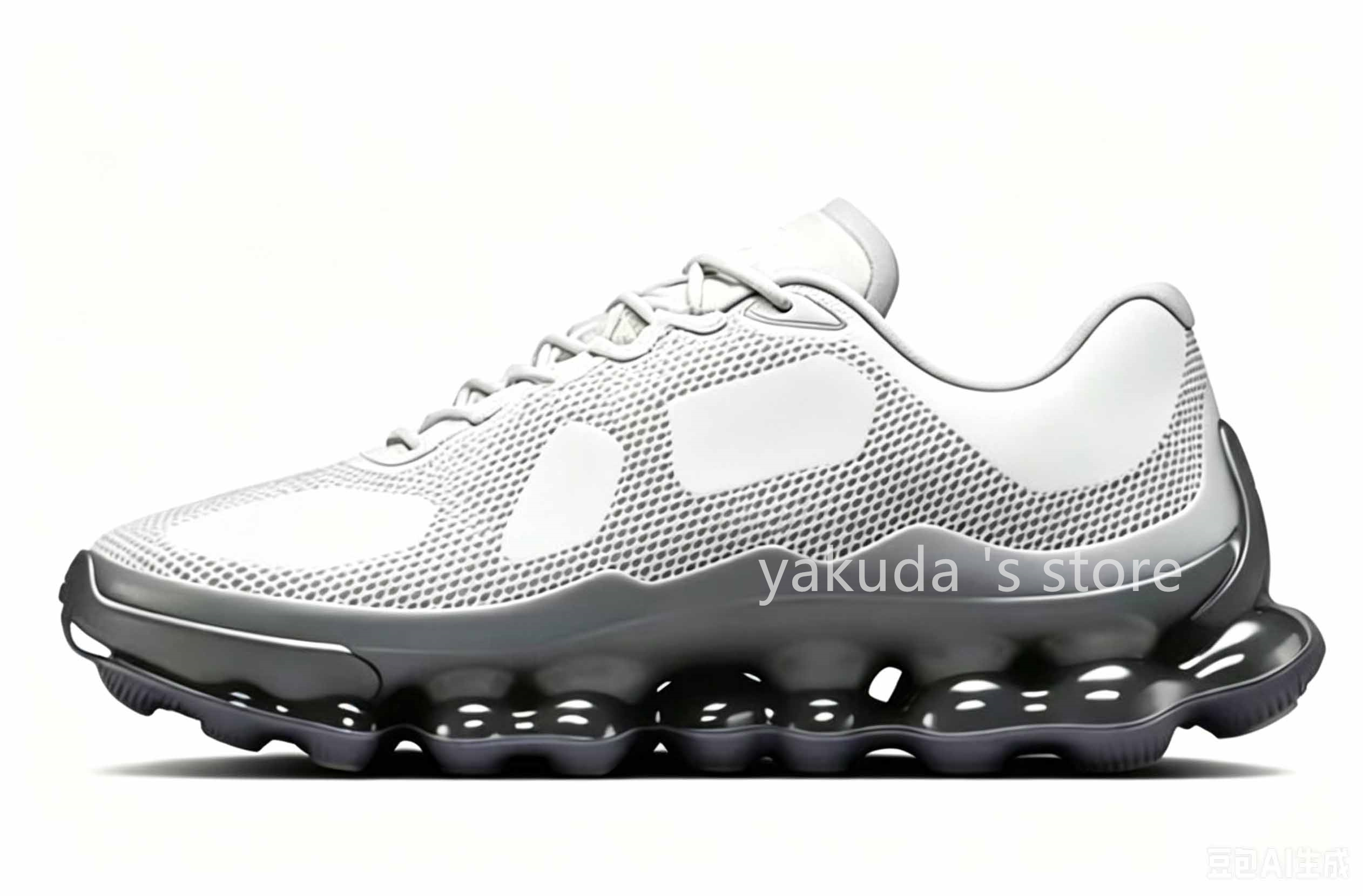 Free Shipping New Arrival Men Women Mesh Air Cushion Sneakers Full Transparent Air Sole Breathable Outdoor Training Running Shoes - view 6