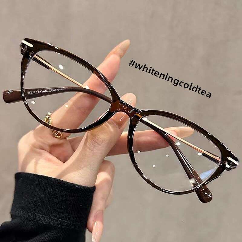 New fashionable ultra high definition women's cat eye reading glasses, anti blue light, myopia glasses