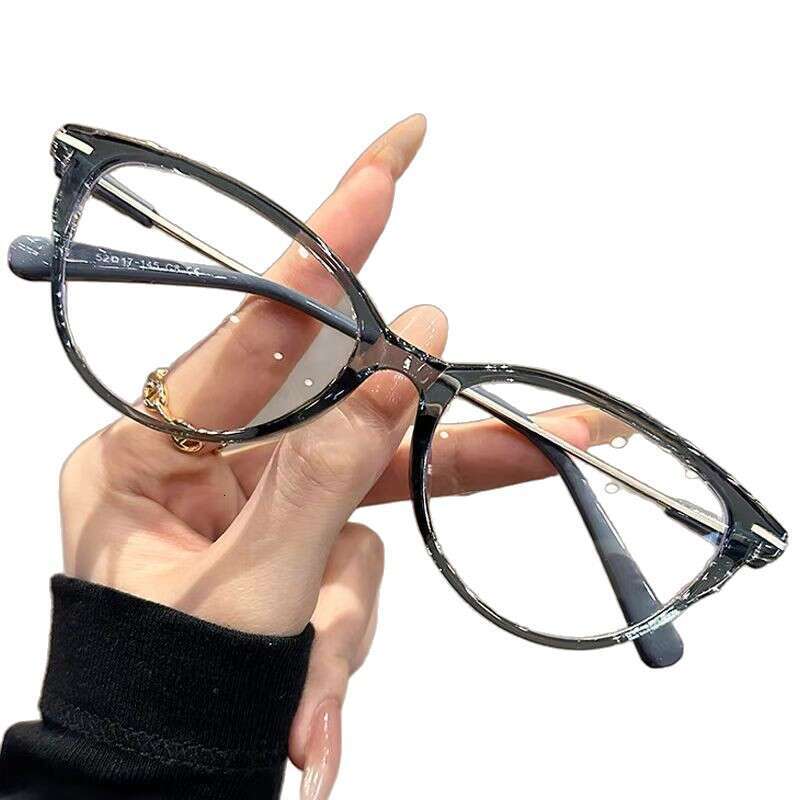 New fashionable ultra high definition women's cat eye reading glasses, anti blue light, myopia glasses