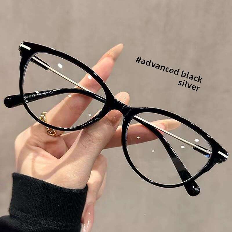 New fashionable ultra high definition women's cat eye reading glasses, anti blue light, myopia glasses