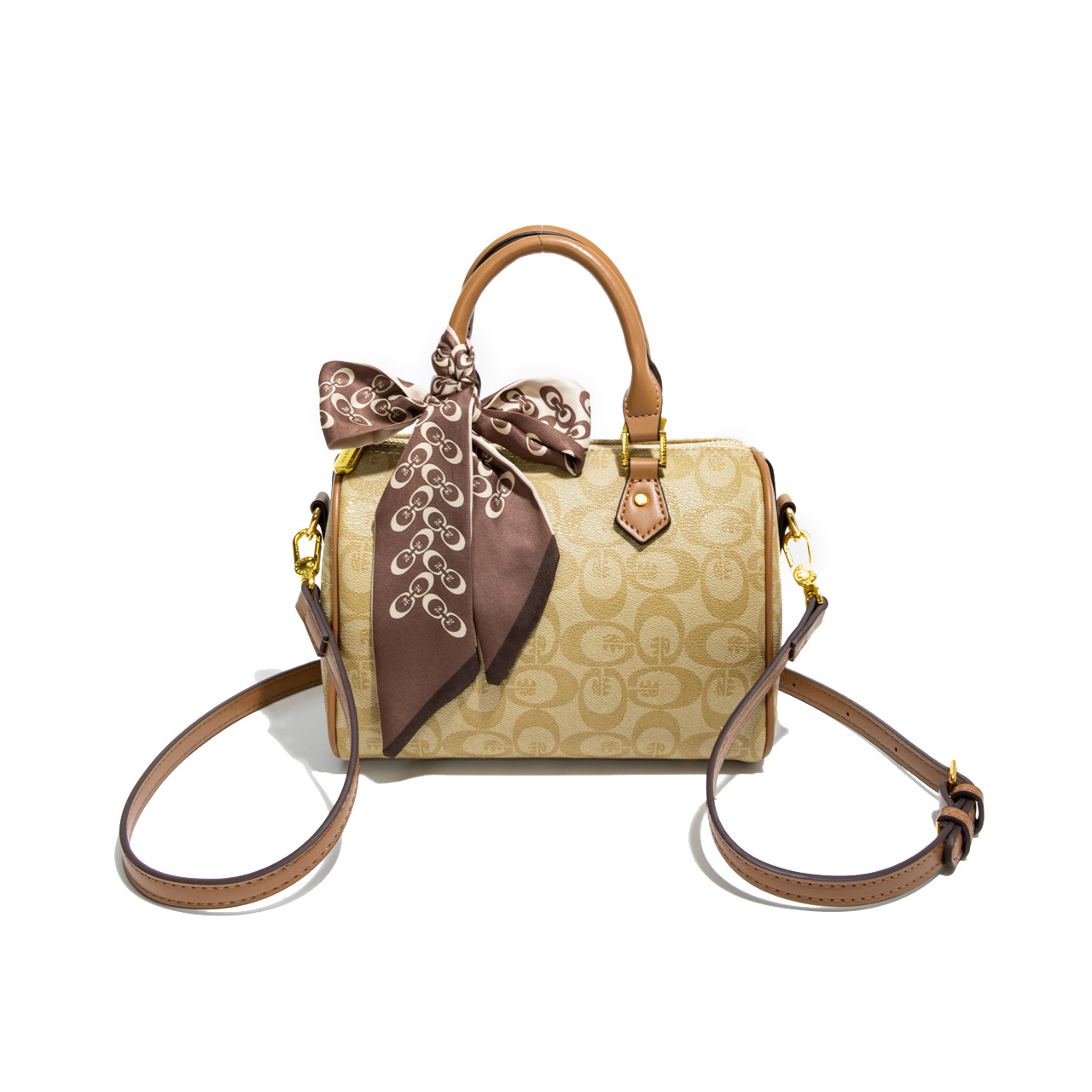 MONICA KIKI printed luxury versatile designer Boston bag trendy and fashionable shoulder bag for women