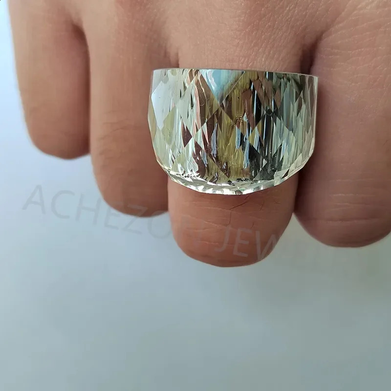 Tan Crystal Finger Rings for Ladies Fashion Trendy Wedding Steel Bands Accessories Party Jewelry Drop 260601 - view 7