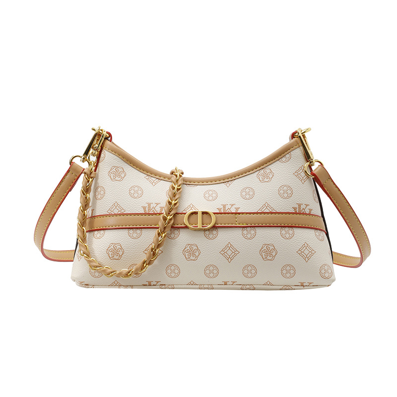 Free shipping luxury Shoulder Bags Simple and large capacity shoulder bag armpit women's bag high-end feeling chain commuting crossbody bag