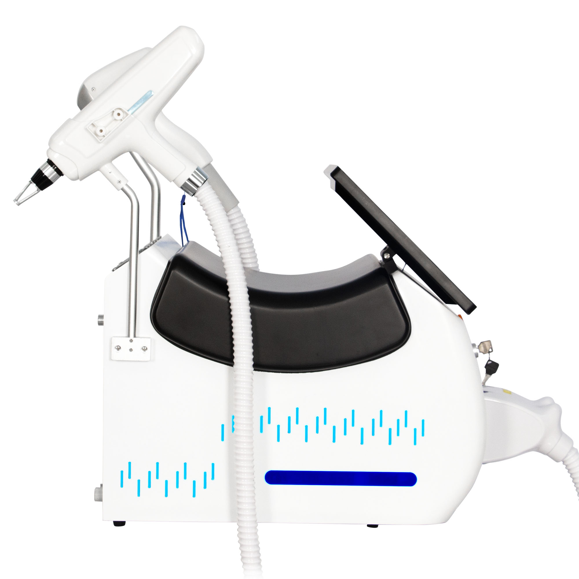 2 in 1 Diode Laser Hair Removal Picosecond Laser Tattoo Removal 755 808 940 1064nm 10 Bars 60 Million Shots Ice Cooling