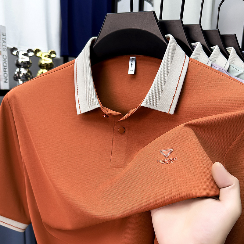 Summer New Short-sleeve Polo Shirt Designer T-shirt For Hoodie Men Summer High-end Casual Polo Shirt Breathable Comfortable Men's T-shirt Top