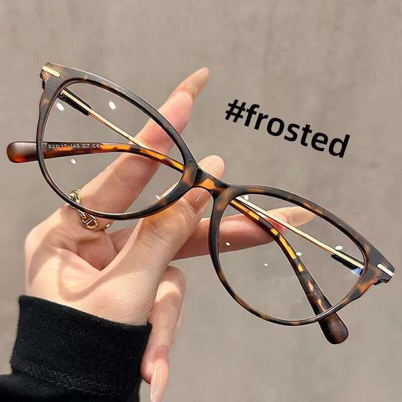 New fashionable ultra high definition women's cat eye reading glasses, anti blue light, myopia glasses