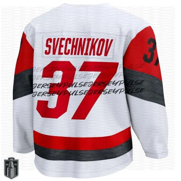 CarolinaS Hurricanes Sebastian Aho Hockey Jersey Taylor Hall Jackson Blake Logan Stankoven K'Andre Miller Nikolaj Ehlers Andrei Svechnikov Anders