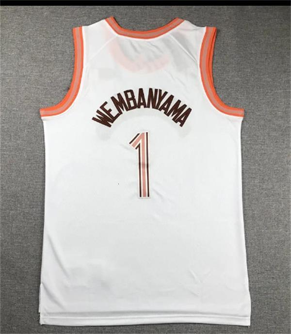 Victor Wembanyama Men Youth Kids Basketball Jerseys Jersey City Black San Anton Spur Stephon Castle Wear vest adult children Edition