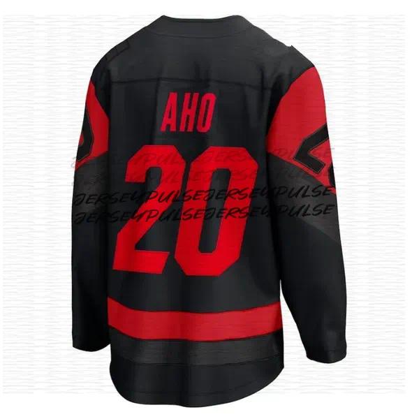 CarolinaS Hurricanes Sebastian Aho Hockey Jersey Taylor Hall Jackson Blake Logan Stankoven K'Andre Miller Nikolaj Ehlers Andrei Svechnikov Anders