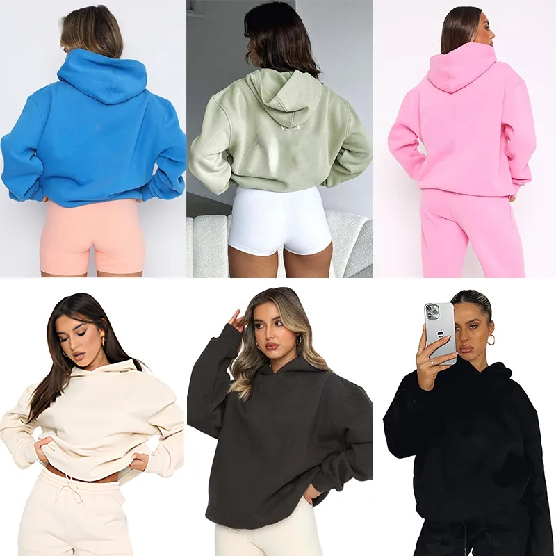 Plus size Designer white foxhoodie women Clothes Gym Foxset Autumn Women's Trendy Sweatshirt Letter Print Hoodie Summer Shirt Top Clothes Women S