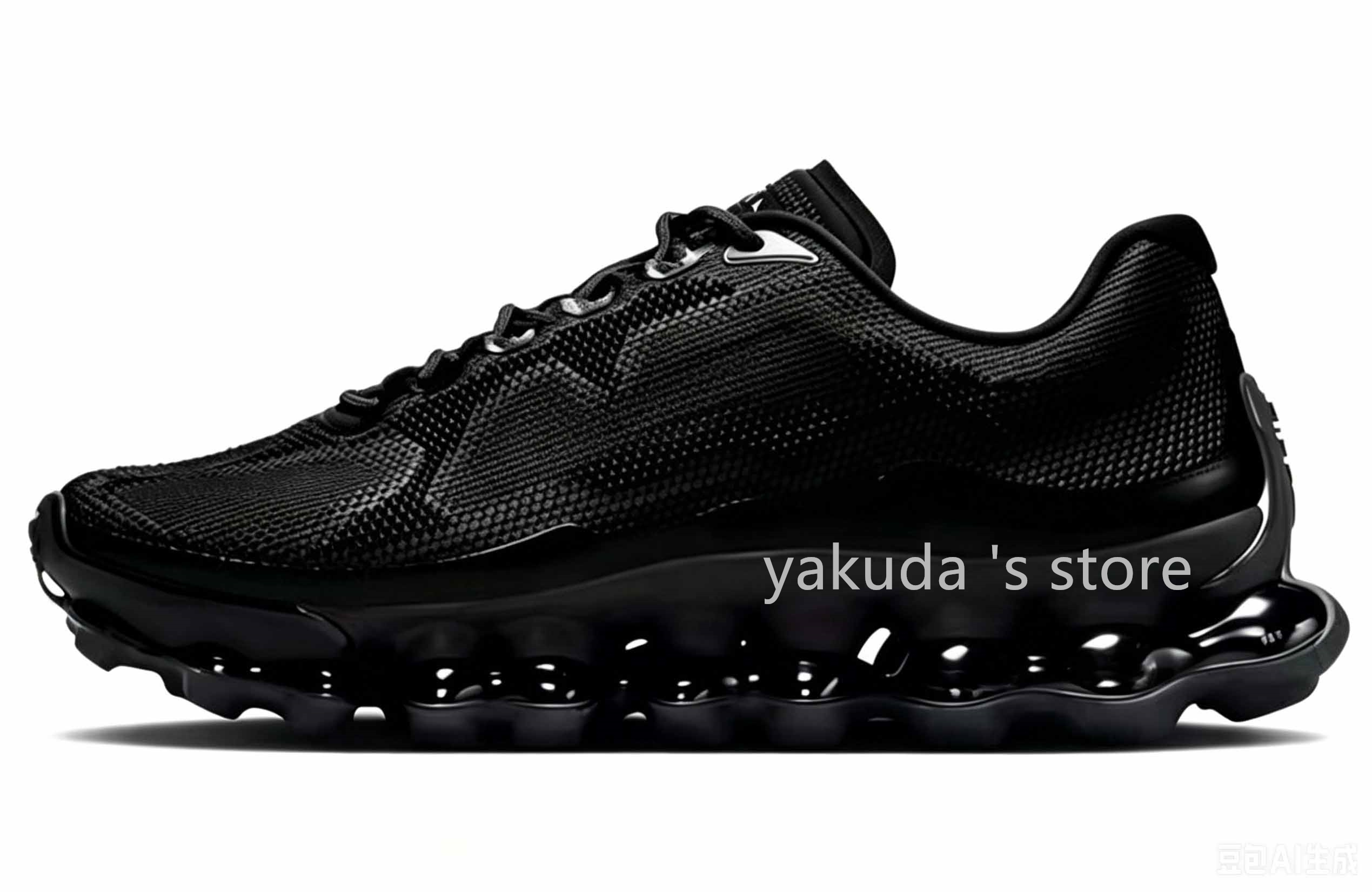 Free Shipping New Arrival Men Women Mesh Air Cushion Sneakers Full Transparent Air Sole Breathable Outdoor Training Running Shoes - view 3
