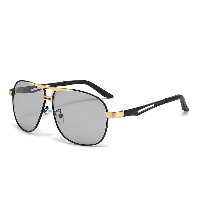 New Designer Sunglasses Men's Polarized Day And Night Color Changing Sunglasses Driving Sunshade Glasses Wholesale Factory