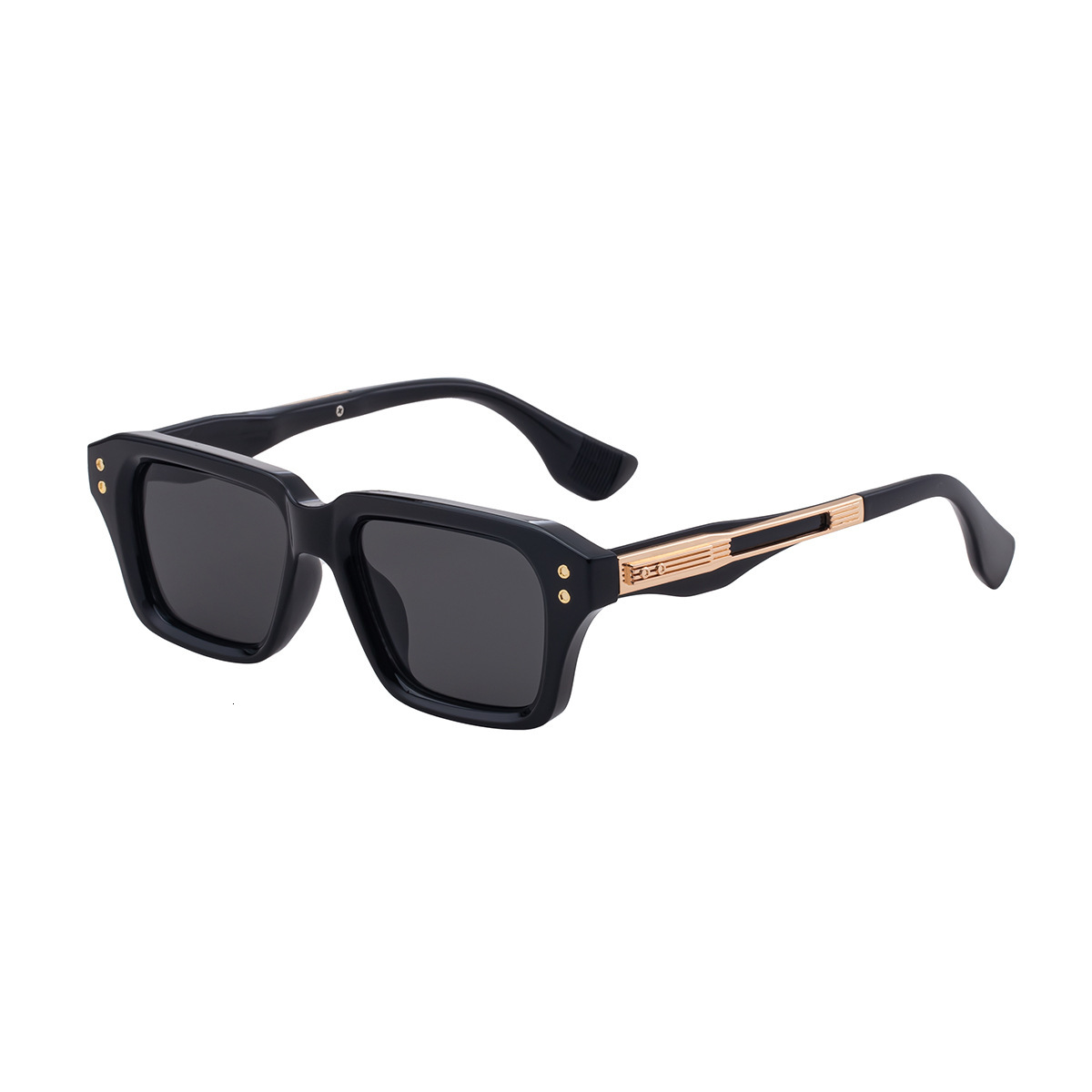 New Fashion Square Frame Designer Sunglasses Unique Small Frame High-End Trendy Sun Protection Sunglasses For Men