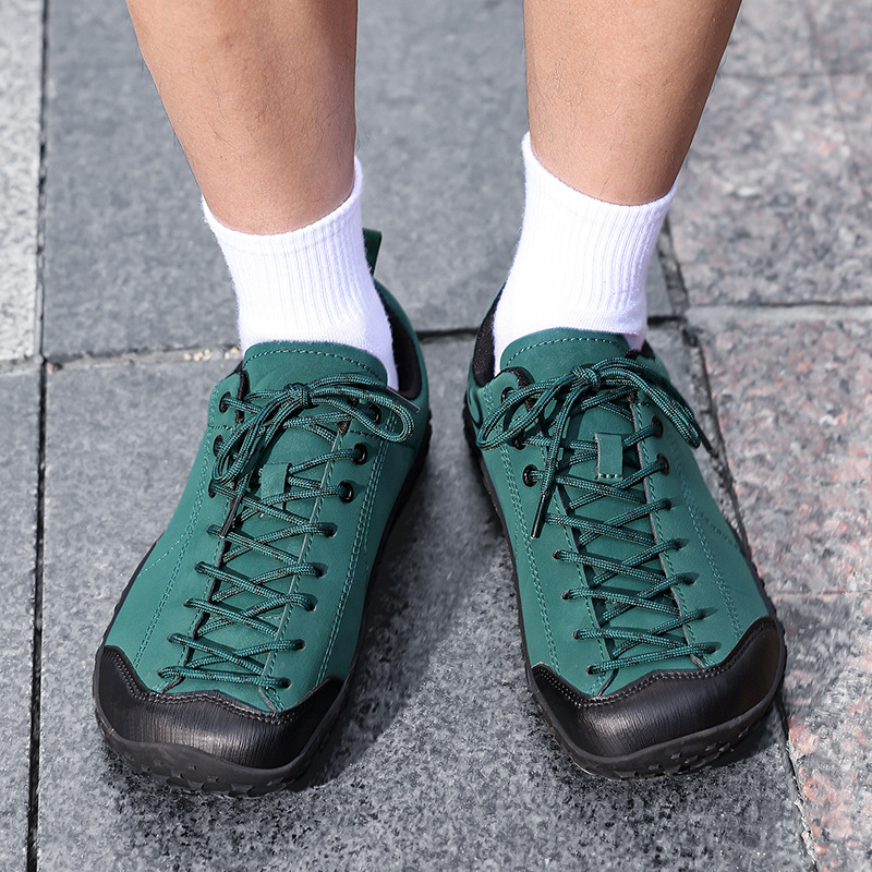 New Unisex Wide Toe Box Hiking Shoes Large Size German Army Trainers Barefoot Outdoor Walking Sneakers for Couple plus size 36-48